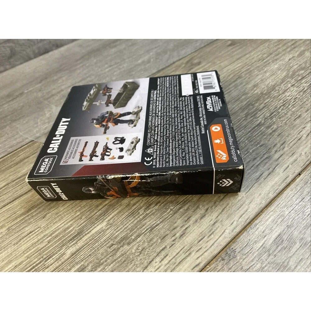 Mega Construx Call of Duty Firebreak Weapon Crate Set Krystof Hejek Figure New